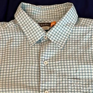 Quick Silver Shirt Men's Medium Adult Casual Button Up Short Sleeve Outdoor